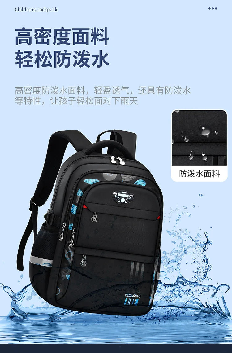 Mochila Escolar Infantil Impermeable para Niños – Ergonómica y Ortopédica con Distribución del Peso