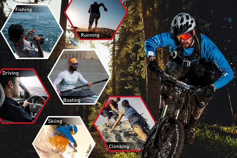 Gafas de Ciclismo Deportivas UV400 para Hombre y Mujer