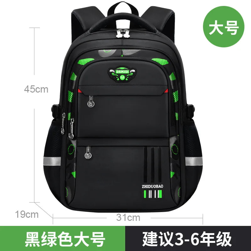 Mochila Escolar Infantil Impermeable para Niños – Ergonómica y Ortopédica con Distribución del Peso