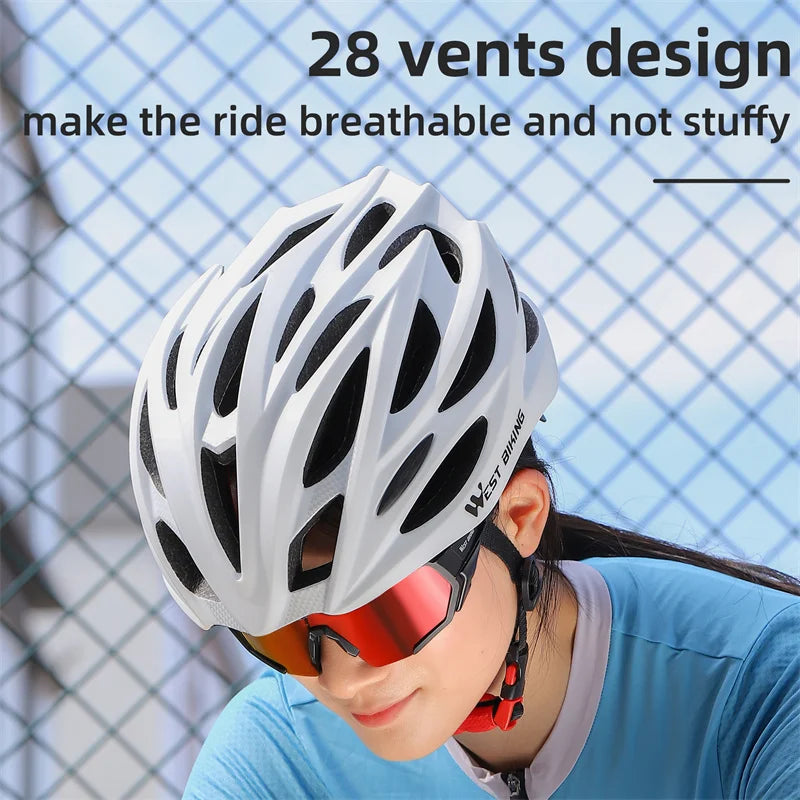 Casco de ciclismo ultraligero WEST BIKING-MTB y carretera