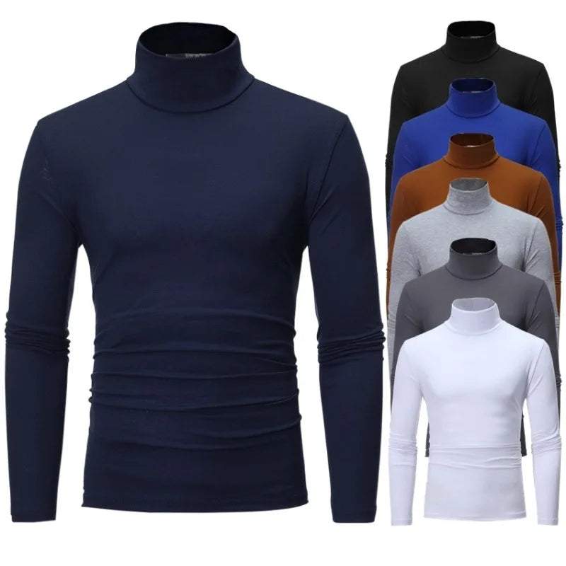 Ropa Interior Térmica para Hombre de Manga Larga – Camiseta Térmica Ajustada para Invierno