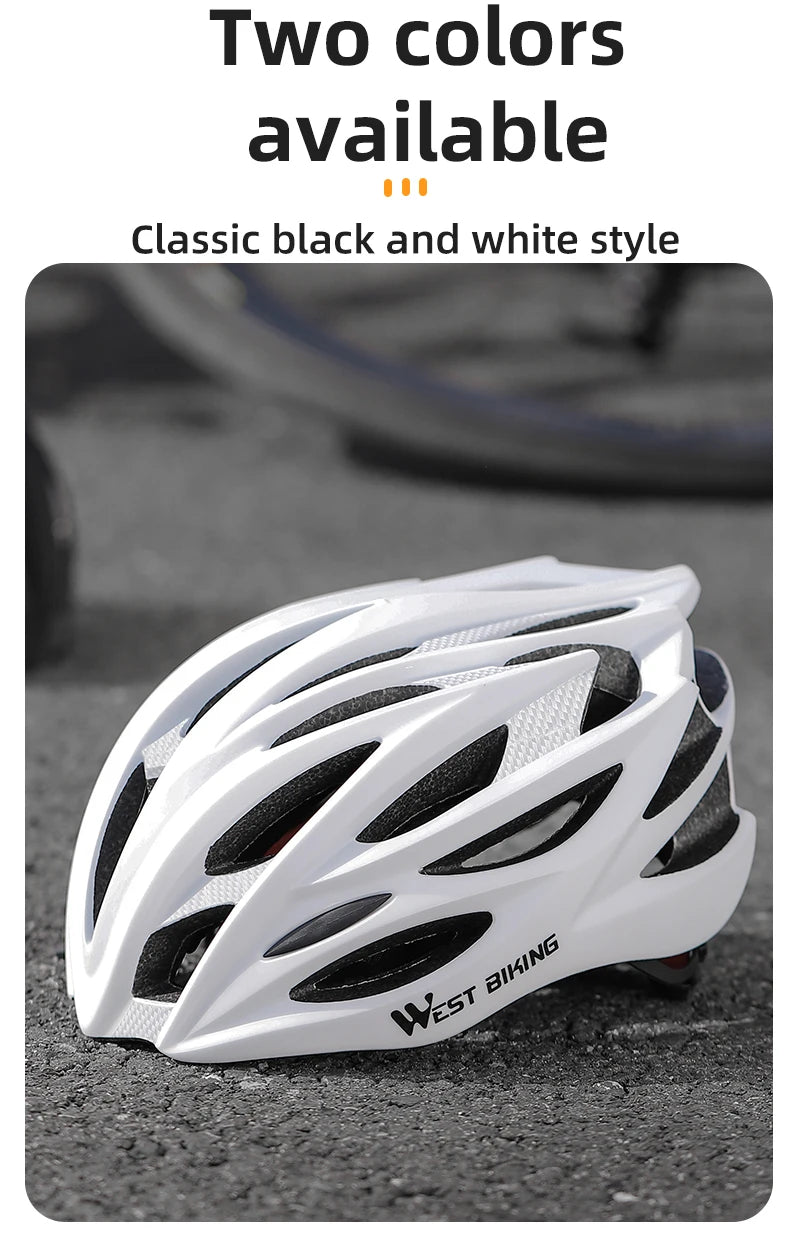 Casco de ciclismo ultraligero WEST BIKING-MTB y carretera