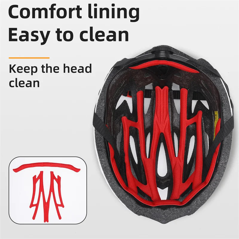 Casco de ciclismo ultraligero WEST BIKING-MTB y carretera