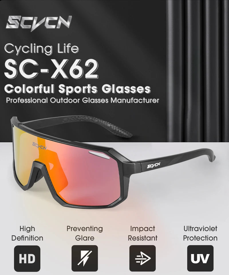 Gafas de Ciclismo Deportivas UV400 para Hombre y Mujer