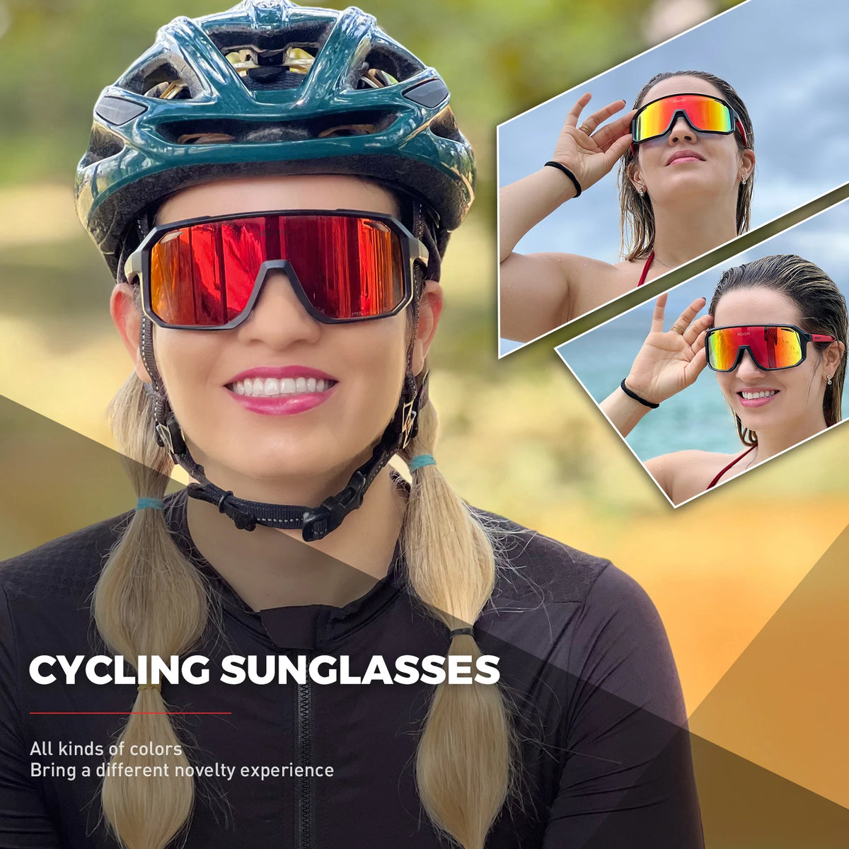 Gafas de Ciclismo Deportivas UV400 para Hombre y Mujer