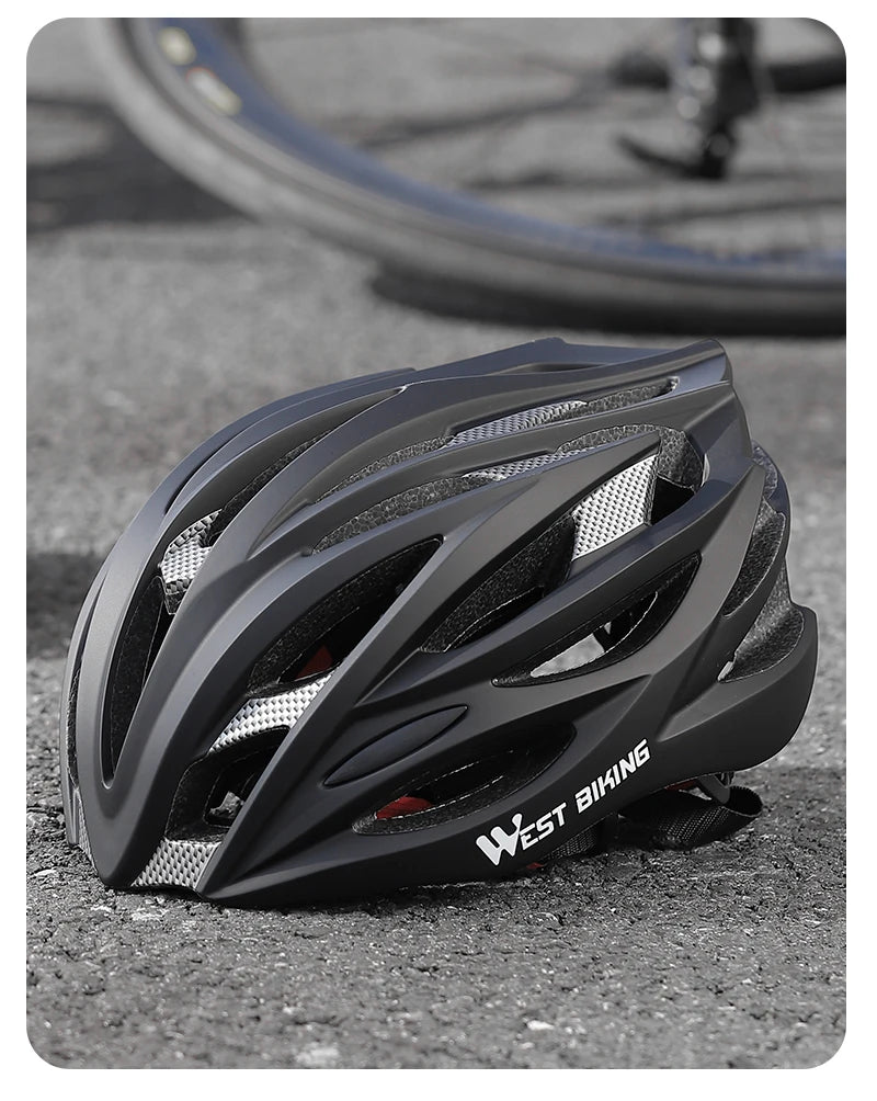 Casco de ciclismo ultraligero WEST BIKING-MTB y carretera