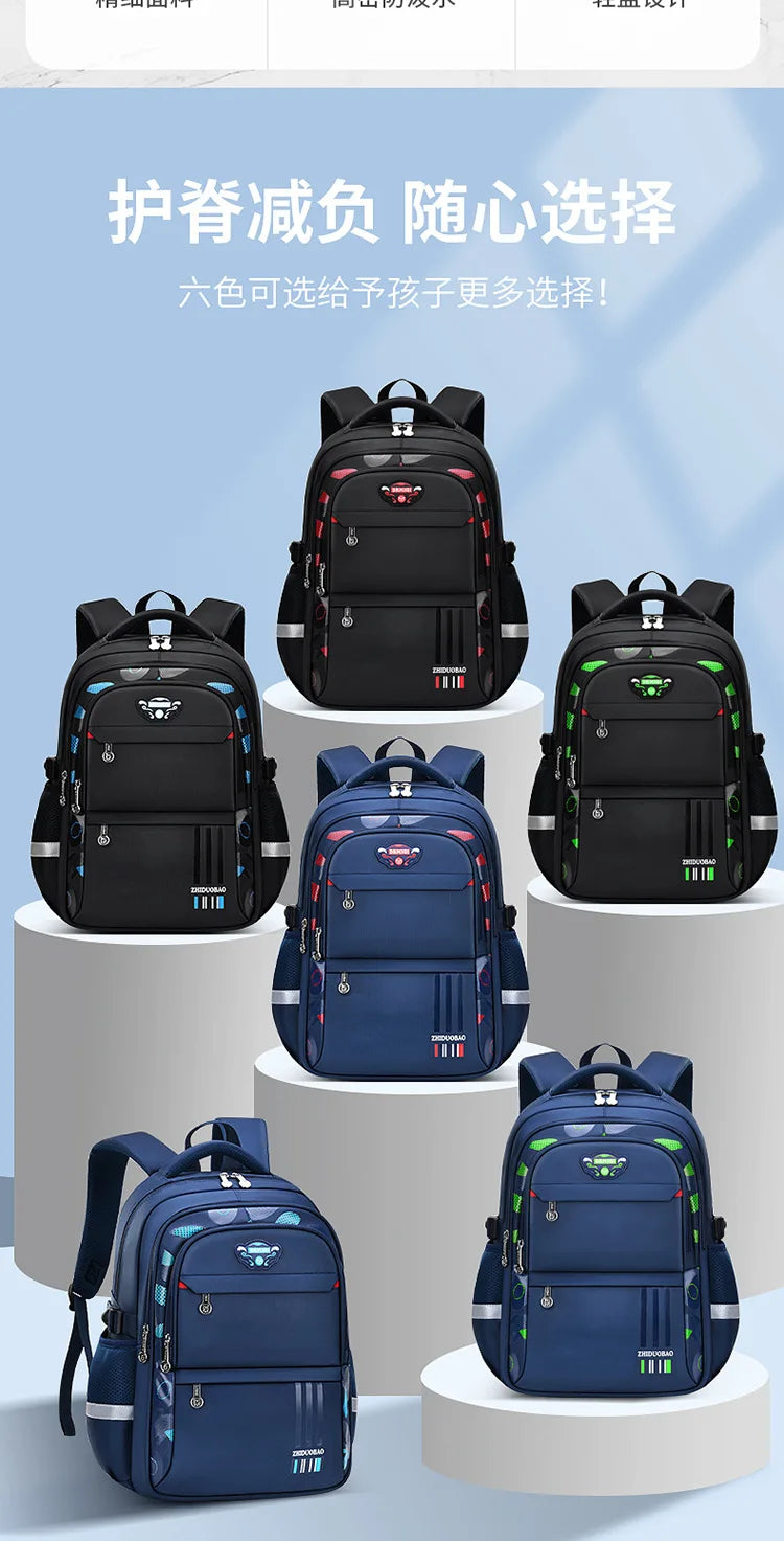 Mochila Escolar Infantil Impermeable para Niños – Ergonómica y Ortopédica con Distribución del Peso