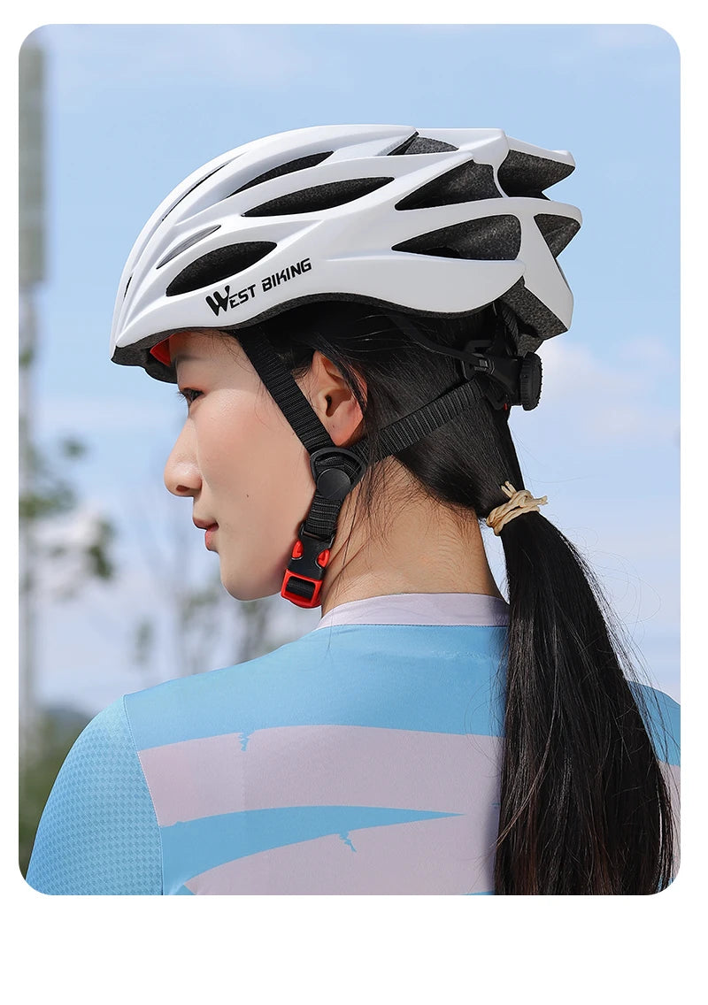 Casco de ciclismo ultraligero WEST BIKING-MTB y carretera