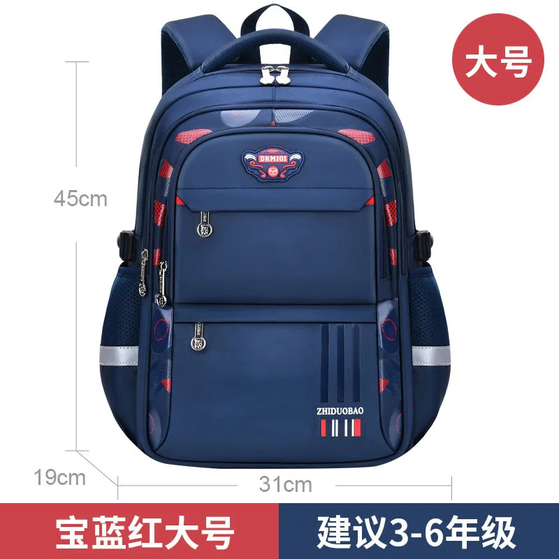 Mochila Escolar Infantil Impermeable para Niños – Ergonómica y Ortopédica con Distribución del Peso