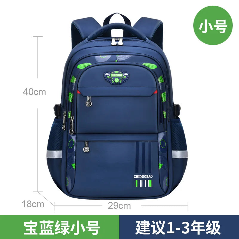 Mochila Escolar Infantil Impermeable para Niños – Ergonómica y Ortopédica con Distribución del Peso