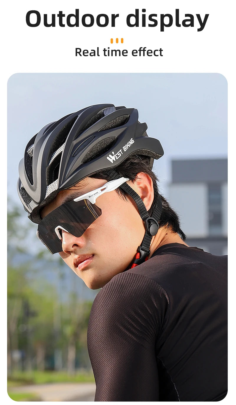 Casco de ciclismo ultraligero WEST BIKING-MTB y carretera