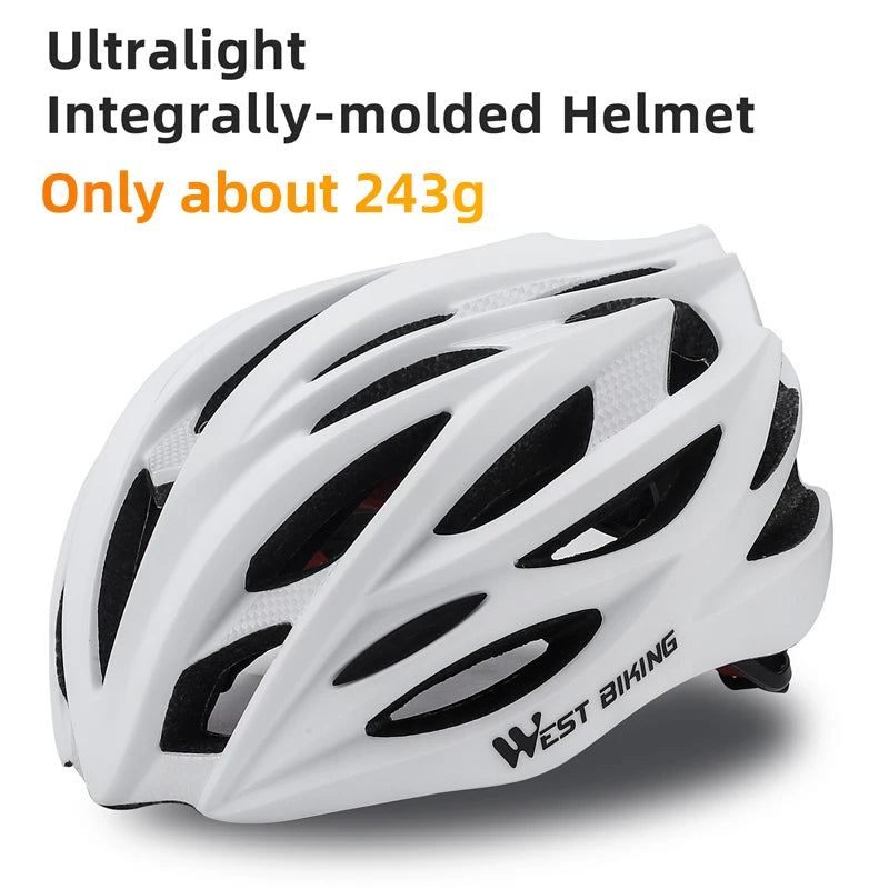 Casco de ciclismo ultraligero WEST BIKING-MTB y carretera