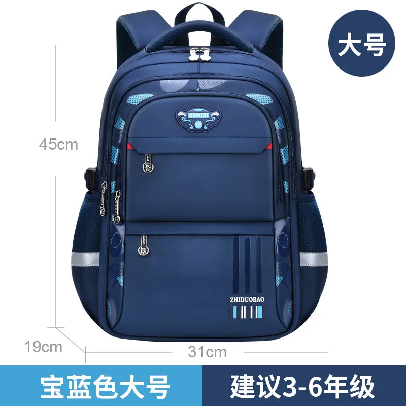 Mochila Escolar Infantil Impermeable para Niños – Ergonómica y Ortopédica con Distribución del Peso