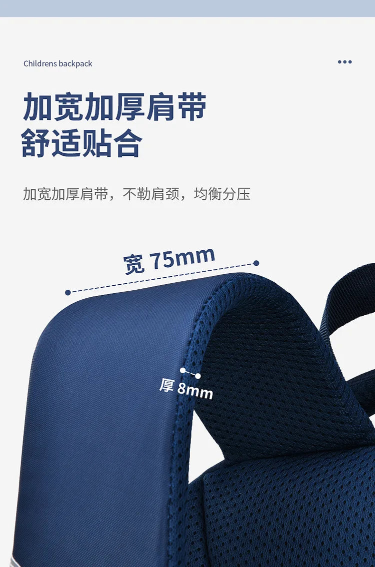Mochila Escolar Infantil Impermeable para Niños – Ergonómica y Ortopédica con Distribución del Peso