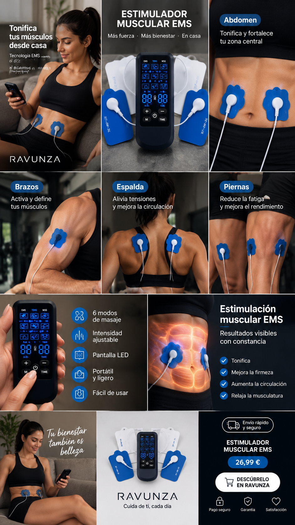 Estimulador Muscular EMS