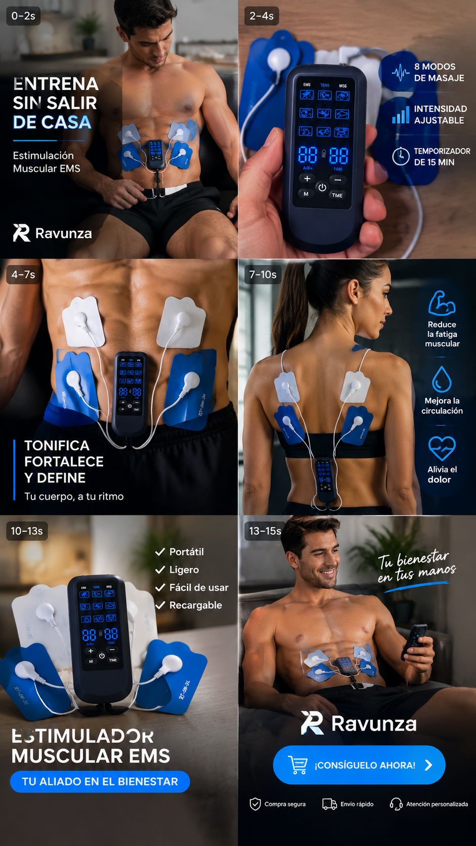 Estimulador Muscular EMS